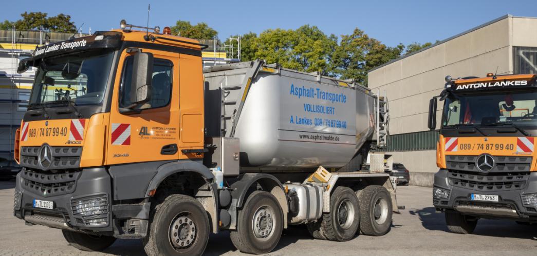 Asphaltbirne LKW