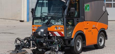 Straßenreinigung durch die Anton Lankes GmbH aus München