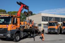 3-Achser Selbstlader LKW