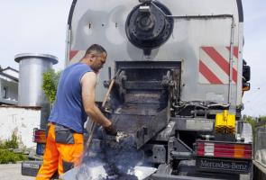 Gussasphaltkocher der Anton Lankes GmbH