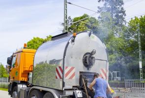 Gussasphaltkocher der Anton Lankes GmbH